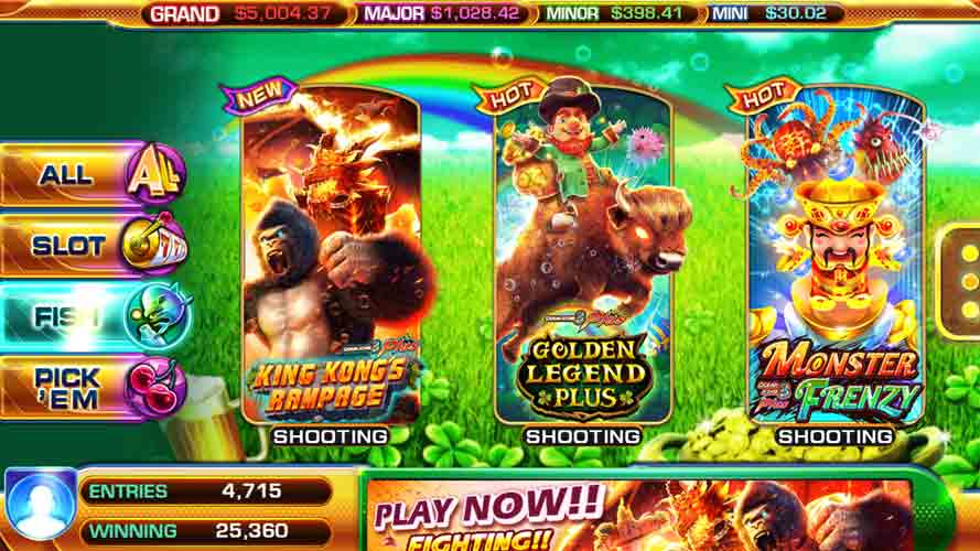 Golden Dragon Fish Games Play GD Mobi King Kong's Rampage