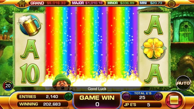 Golden Dragon Fish Games Play GD Mobi Lucky Shamrock Wild Rainbow Feature 2