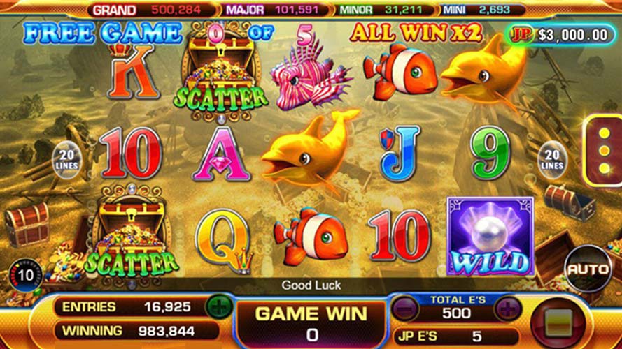 Golden Dragons ocean party play gd mobi FREE GAME