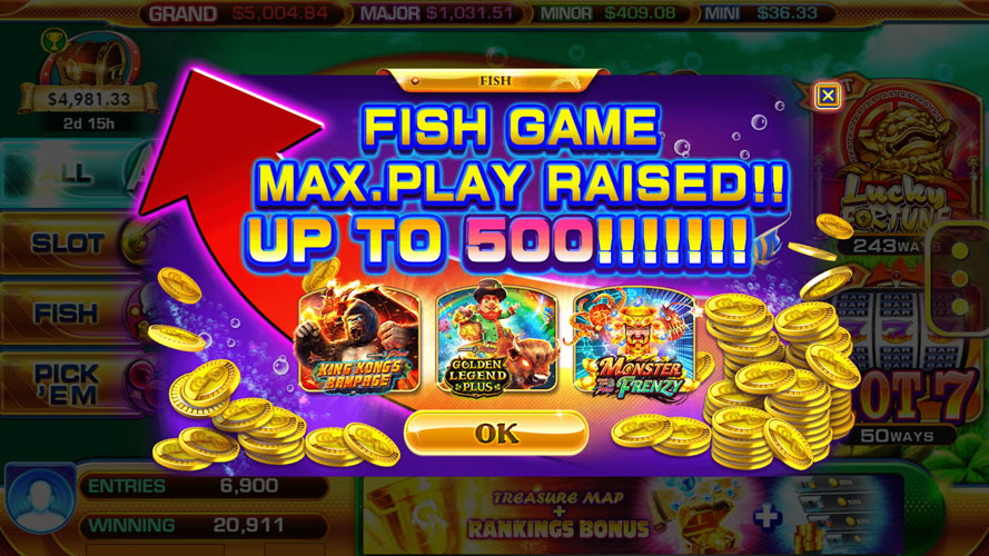 play gd mobi fish game max play raised up to 500