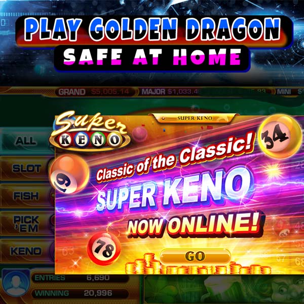 Super Keno Play GD Mobi PLAY GOLDEN DRAGON Safe At Home