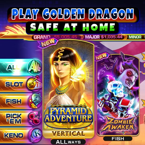 PlayGD PYRAMID ADVENTURE Play GOLDEN DRAGON Safe-At-Home