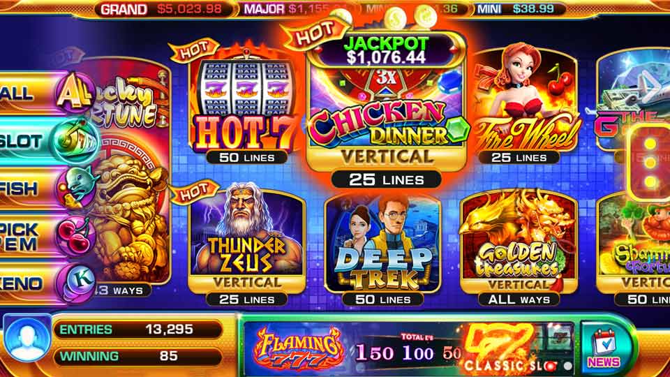 PlayGD Mobi Chicken Dinner NEW Slots Game